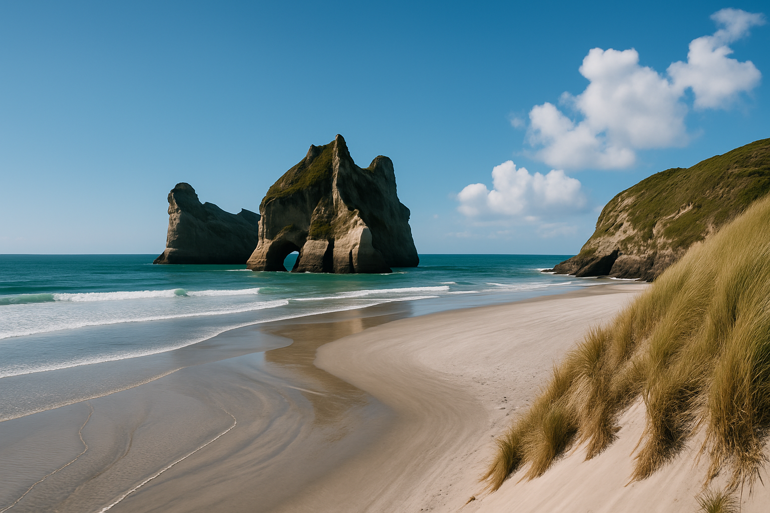 Tunnel Beach track Dunedin
